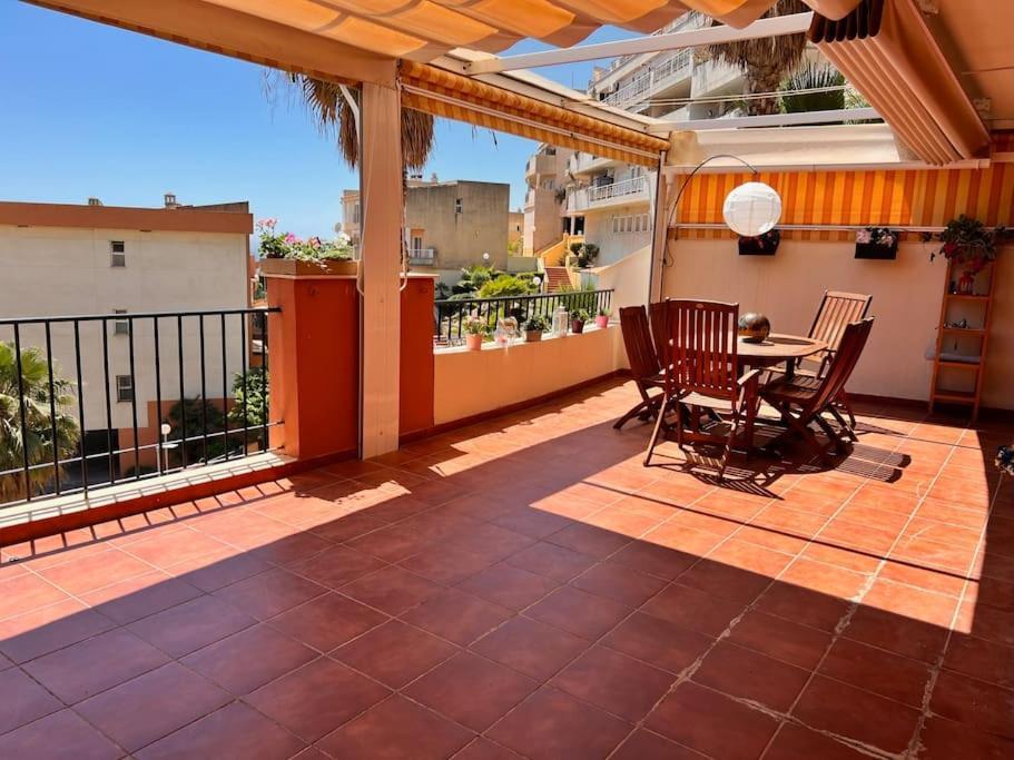 Benalmadena Costa Malaga Apartamento Muy Acogedor Con Vistas Al Mar Terraza Gigante Para Verano E Invierno Parking Eksteriør billede