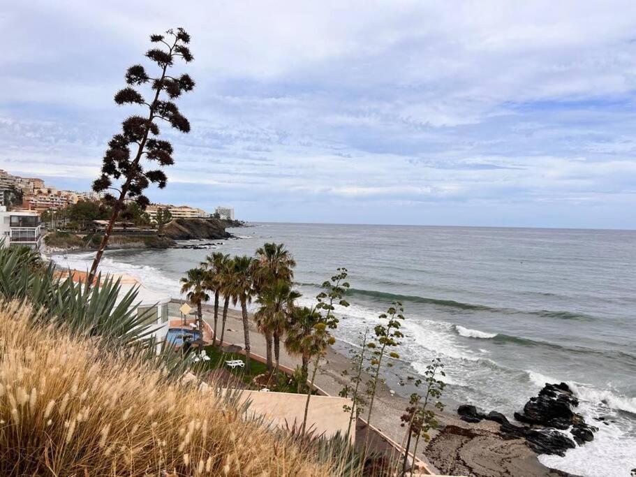 Benalmadena Costa Malaga Apartamento Muy Acogedor Con Vistas Al Mar Terraza Gigante Para Verano E Invierno Parking Eksteriør billede