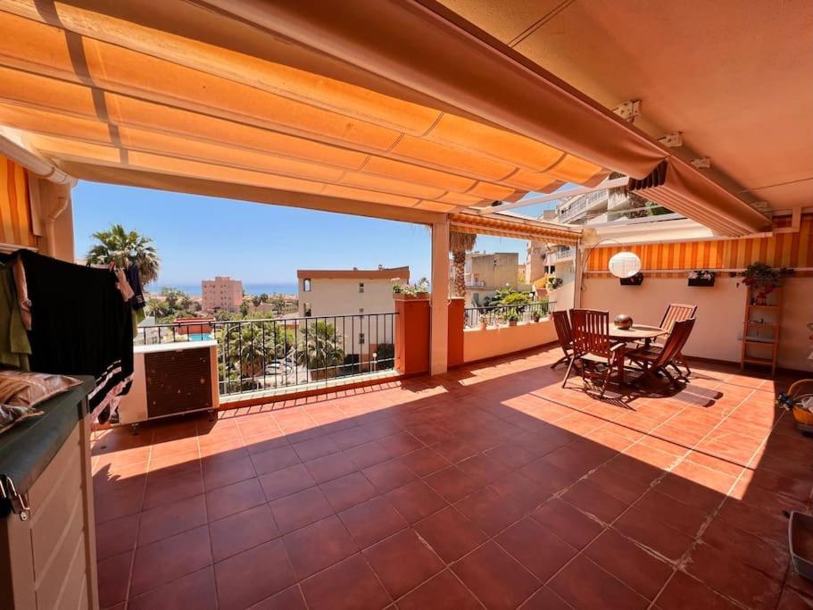 Benalmadena Costa Malaga Apartamento Muy Acogedor Con Vistas Al Mar Terraza Gigante Para Verano E Invierno Parking Eksteriør billede